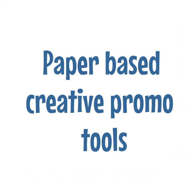 Papír alapú kreatív promóciós eszközök